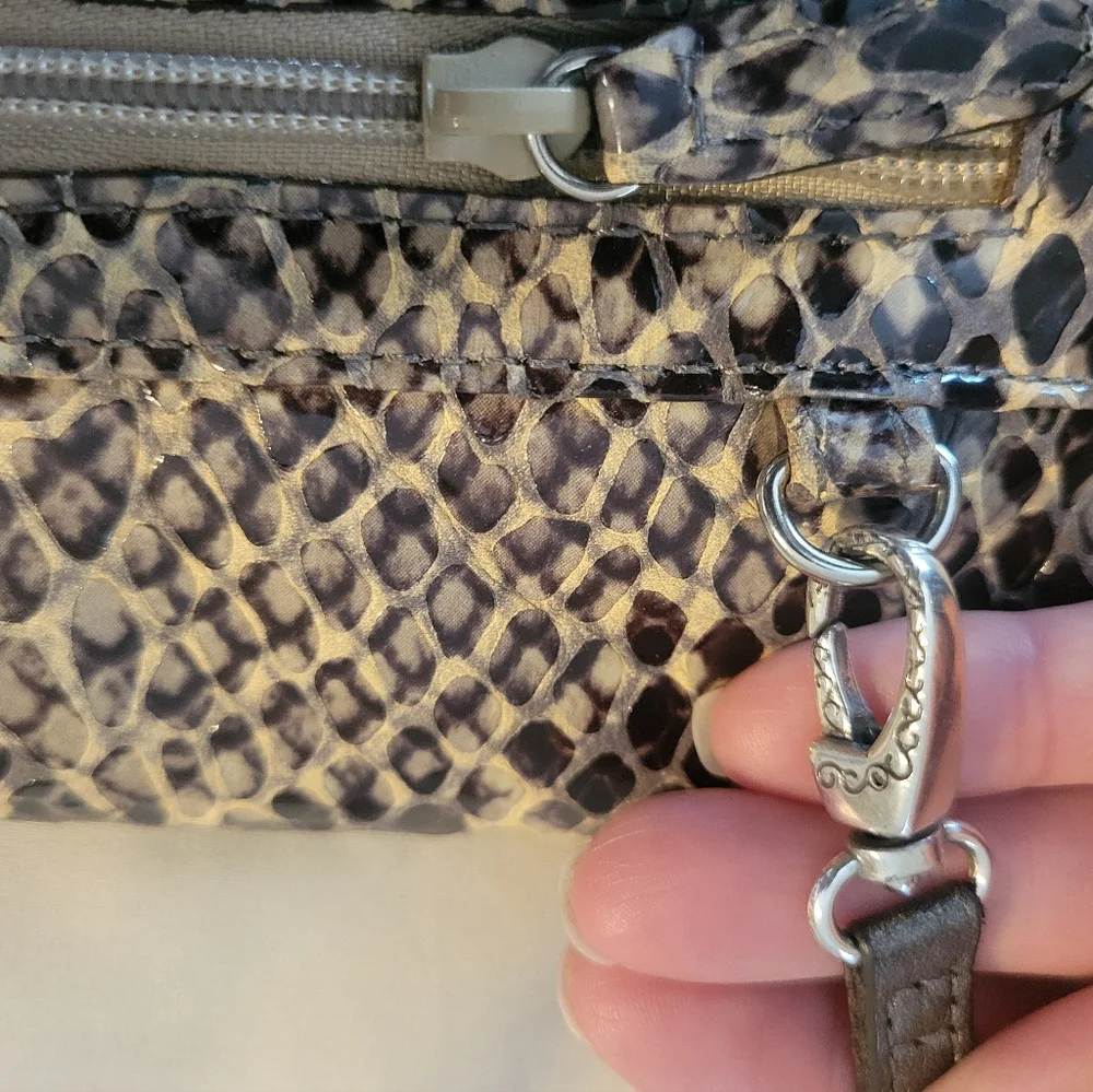 Brighton Python embossed crossbody - Picture 9 of 10